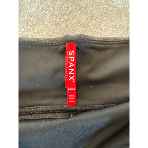 Spanx Ponte Ankle Leggings CoreSure Tech Gray M NWT High Rise Slim Fit - Picture 5 of 10